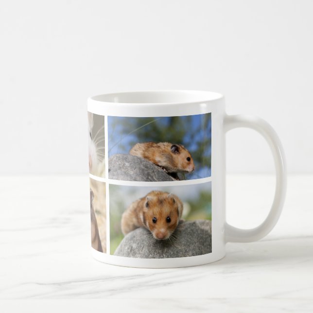 Hamster/Gerbil Photo Collage Mug (Right)