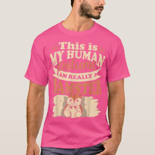 Hamster Guinea Pig Omnivore Rodent Nocturnal 2610  T-Shirt
