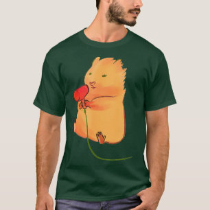 Hamster Hairdryer Animal Lover T-Shirt