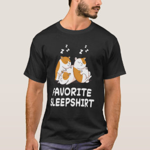 Hamster Hamsters Nap Sleeping Sleep Pajama Nightgo T-Shirt