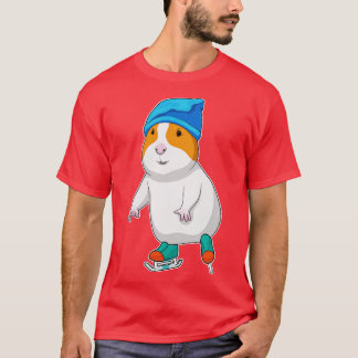 Hamster Ice skating Ice skates T-Shirt
