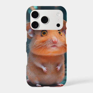 Hamster in Straw Hat - Cute Pet Design
