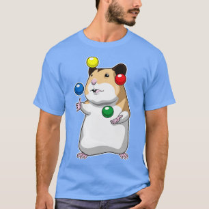 Hamster Juggler Juggle T-Shirt