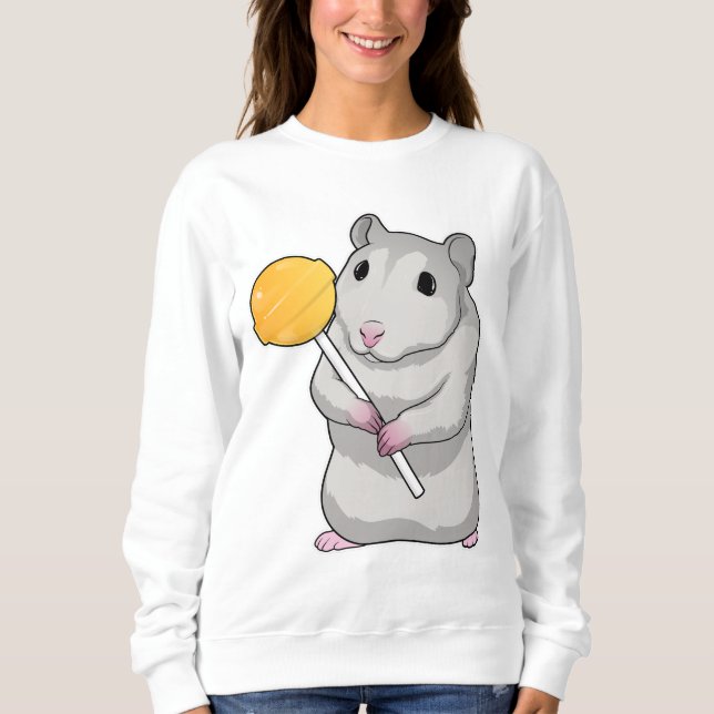 Hamster Lollipop Sweatshirt (Front)