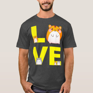Hamster Love Cute Hamsters Shirt Animal Toys