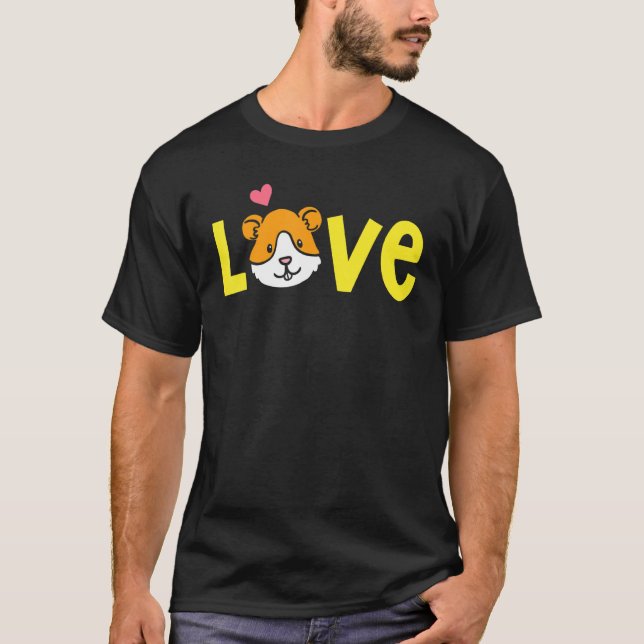 Hamster Love T-Shirt (Front)
