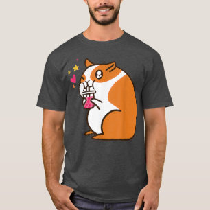 Hamster Lover cute bubble tea Hamster T-Shirt