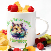 Hamster lover rodent owner coffee tea lover gift