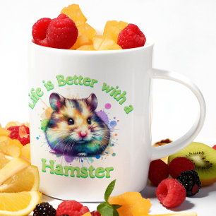 Hamster lover rodent owner coffee tea lover gift mug