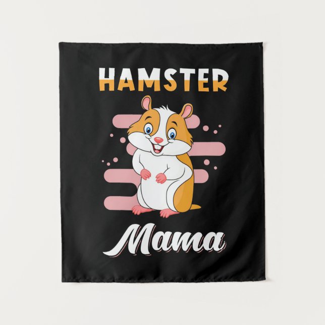 Hamster Mama Tapestry (Front)