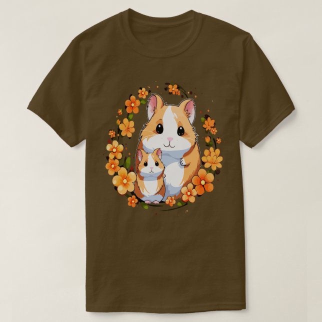 Hamster Mothers Day T-Shirt (Design Front)