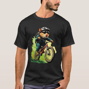Hamster Mountain Bike Biker Hamster T-Shirt