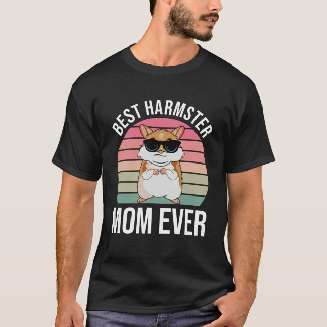 Hamster Mum  Hamster T-Shirt (Front)