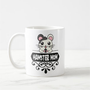 Hamster mum pet animal lovers cute coffee mug