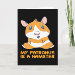 Hamster - My Patronus Is A Hamster Card