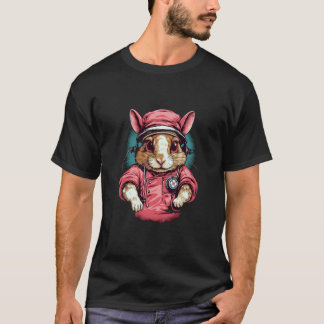 Hamster Nurse Rn Stethoscope Hamsters Nursing T-Shirt