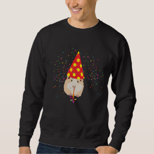 Hamster Partying - Animals Having a Party Sweatshirt