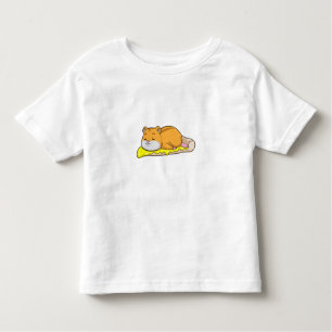 Hamster & Pizza with Cheese Toddler T-Shirt
