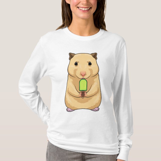 Hamster Popsicle T-Shirt (Front)