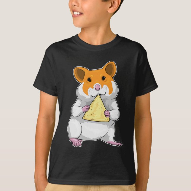 Hamster Potato chips T-Shirt (Front)