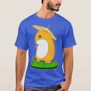 Hamster Raining Umbrella T-Shirt