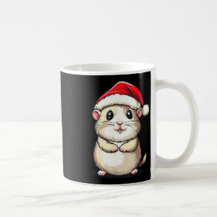 Hamster Santa Hat Pet Lover Boys Girls Kids Christ Coffee Mug