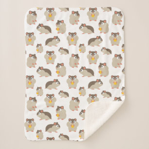 Hamster Sherpa Blanket