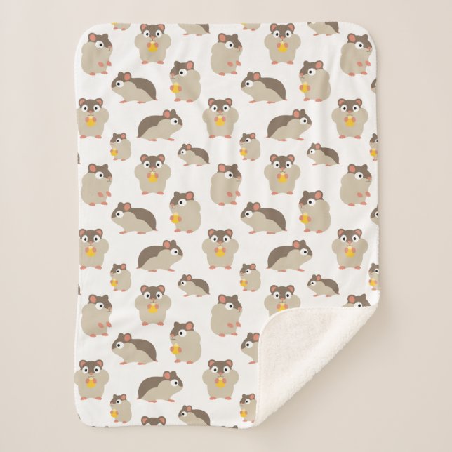 Hamster Sherpa Blanket (Front)