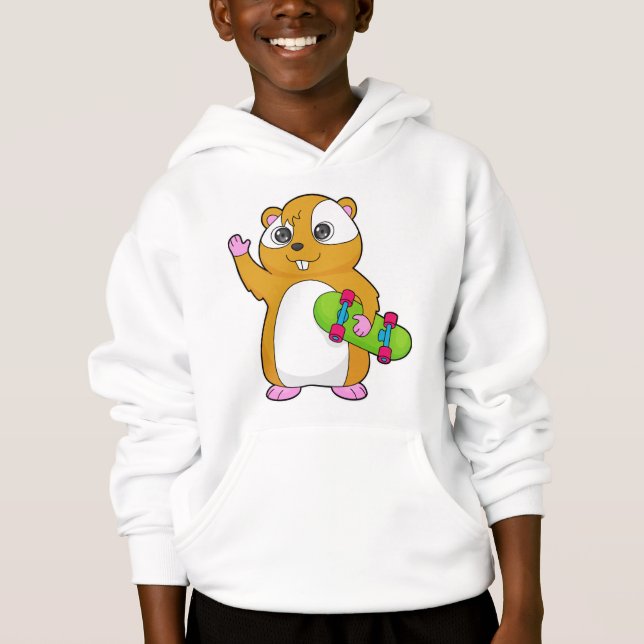 Hamster Skater Skateboard (Front)