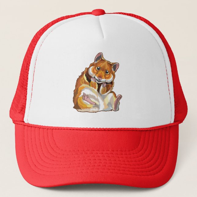hamster trucker hat (Front)