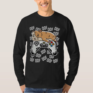 Hamster Video Game Noob Oof  Kids Boys Girls T-Shirt