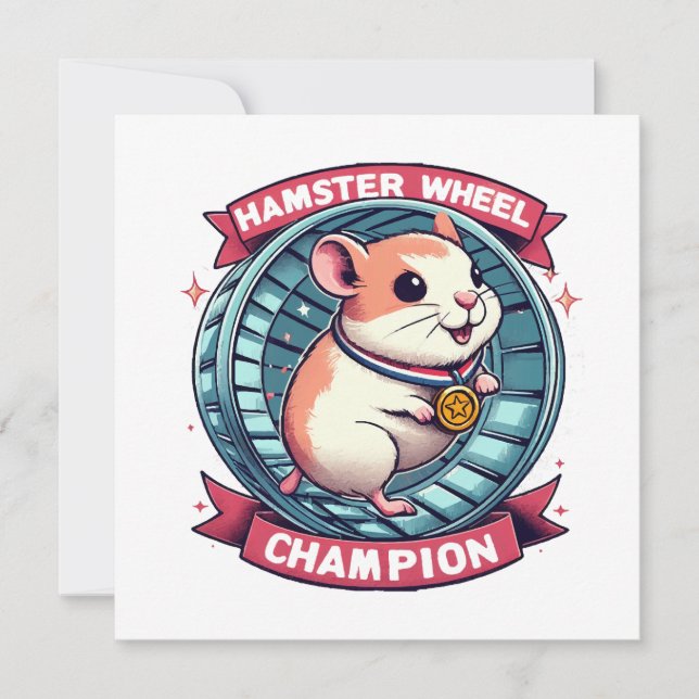 Hamster Wheel Champion (Front)