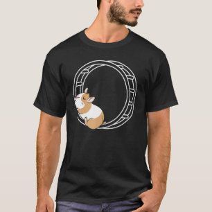 Hamster Wheel Hammy Owner Fluffy Rodent Pet 1 T-Shirt