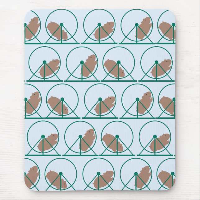 Hamster Wheel Mousepad (Front)