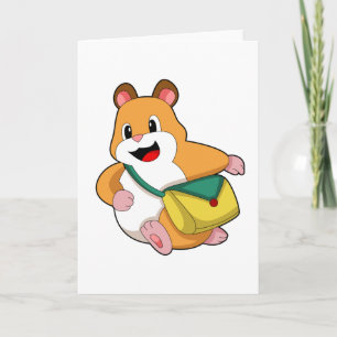 Hamster with Bag.PNG Card
