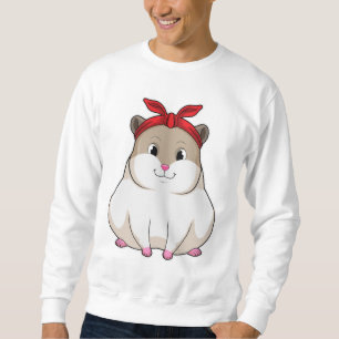 Hamster with Bandanna Sweatshirt