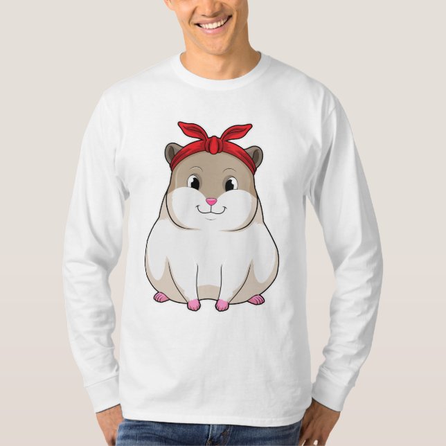 Hamster with Bandanna T-Shirt (Front)