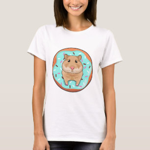 Hamster with Donut T-Shirt