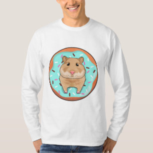 Hamster with Doughnut T-Shirt