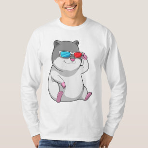 Hamster with Glasses T-Shirt