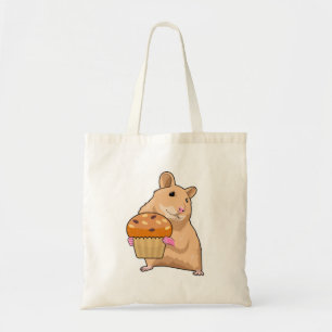 Hamster with Muffin Tote Bag