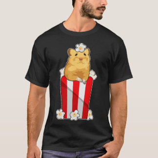 Hamster with Popcorn T-Shirt