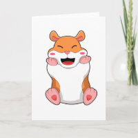 Hamster with red Cheeks