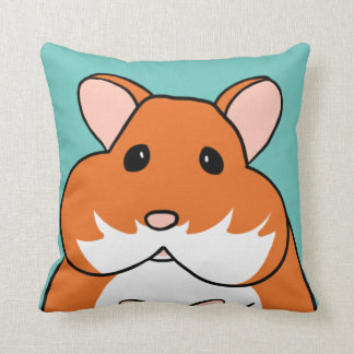 Hamster with Stuffed Cheeks Cushion