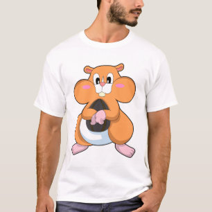Hamster with Walnut T-Shirt