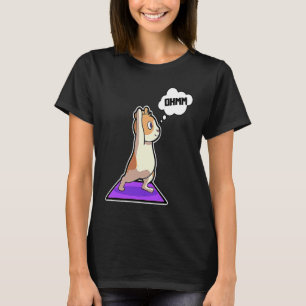 Hamster Yoga Poses Sport Gymnastics Ohm Heartbeat T-Shirt