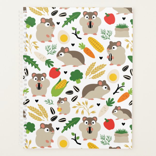 Hamsters And Their Treats Planner (Front)