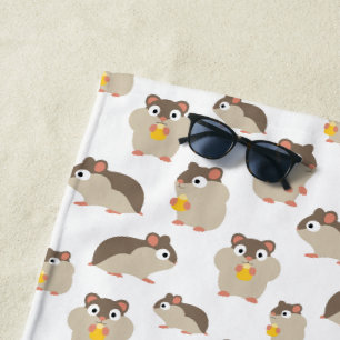 Hamsters Beach Towel