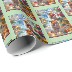 Hamsters' Christmas Wrapping Paper