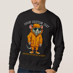 Hamsters Lover's Stylish Animal Fashion Sweatshirt